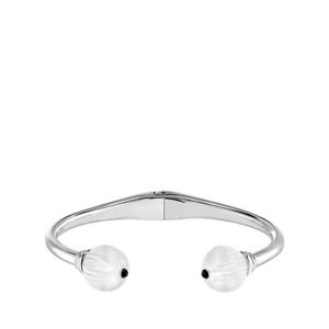 【貨物輸送無料】腕輪 付属物― ラリックブレスレットシルバーlalique vibrante bracelet, silver