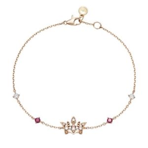 【貨物輸送無料】腕輪 佩び物― jestina roce tiara bracelet jjrobq8af324r47s014kルビー寄りあいarafeeljestina roce tiara bracelet jjrobq8af324r47s0 14k rose gold