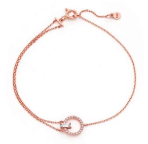 【送料無料】ブレスレット　アクセサリ―　lovcatpassage1823 14kブレスレットbifbr954cy4p17ピンクczlovcat bijoux passage1823 14k reversible bracelet bifbr954cy4p17 pink gold c