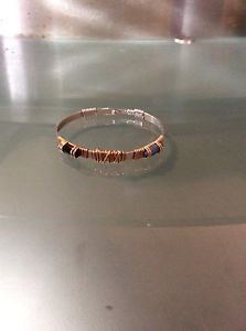【貨物輸送無料】腕輪 付属物― メッキprecious stones handmade bracelet with some gold plating