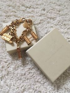 【貨物輸送無料】腕輪 佩び物― stella mccartney英国の首都腕輪stella mccartney heavy chain london charms bracelet