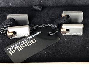【送料無料】ブレスレット アクセサリ― ポルシェデザインkローズゴールドチタンドイツカフスボタンウルトラレアporsche design 18k rose gold titanium cufflinks ultra rare made in germany