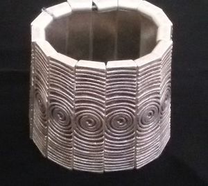 【送料無料】ブレスレット　アクセサリ―　トルコブレスレットturkish made silver plated stretchable bracelet b0015