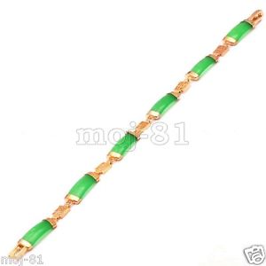 【送料無料】ブレスレット　アクセサリ―　フォーチュンラッキーリンクブレスレット