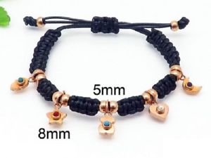 【送料無料】ブレスレット　アクセサリ―　ステンレストルコwomans stainless steel turquoise star moon love heart adjust bear bracelets