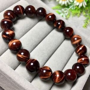 【送料無料】ブレスレット　アクセサリ―　ストーンブレスレットブレスレット10mmbeautiful natural red tiger eye stone bracelet round bead bracelet 10mm