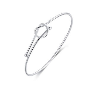 【送料無料】ブレスレット　アクセサリ―　レディースファッショントレンドシルバーブレスレットladies fashion trend silver bracelet geometric shape lkn137 12,735円