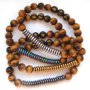 【送料無料】ブレスレット　アクセサリ―　ヘマタイトメノウエネルギーブレスレット2018 tiger eye stone hematite agate energy womens bracelet amulet