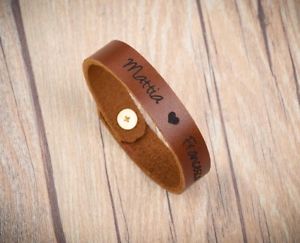 【送料無料】ブレスレット　アクセサリ―　パーソナライズブレスレットブレスレットpersonalized leather bracelet men id name personalized bracelet leather