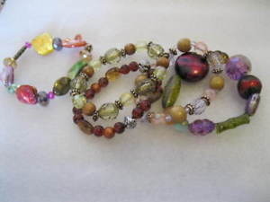 【送料無料】ブレスレット　アクセサリ―　ストレッチブレスレット5 various stretch bracelets multi stones