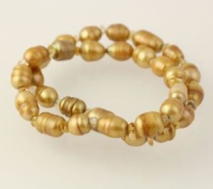 【送料無料】ブレスレット　アクセサリ―　ビーズブレスレットセットファッション freshwater pearl amp; quartz beaded bracelet set stretchy womens fashion 12,226円