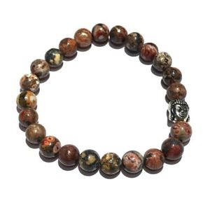 【送料無料】ブレスレット　アクセサリ―　ブッダビーズmenamp;womensブレスレットnatural gemstone agate beads buddha head beaded menamp;womens handmade bracelet