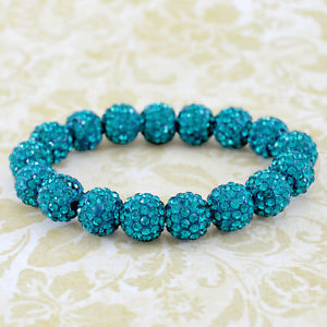 【送料無料】ブレスレット　アクセサリ―　turquoise bling it on stretch braceletturquoise bling it on stretch bracelet
