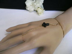 【送料無料】ブレスレット　アクセサリ―　チェーンスレーブブレスレット