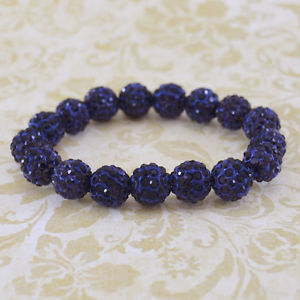 【送料無料】ブレスレット アクセサリ― navy bling it on stretch braceletnavy bling it on stretch bracelet