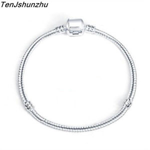 【送料無料】ブレスレット　アクセサリ―　デフィットパンシャルムas de33395 4 grobe silber schlangenkette fit pan charme deauen zink legierung m