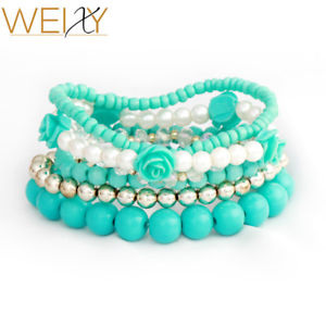 【送料無料】ブレスレット　アクセサリ―　ブレスレットレas fr50194 perles simulees bracelets pour les femmes en resine couleur usine fe