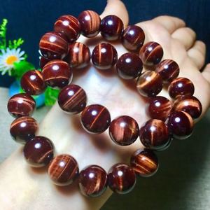 【送料無料】ブレスレット　アクセサリ―　ロマンチックレッドタイガーアイブレスレットプレゼントnoble romantic natural red tiger eye gemstone quartz bracelet birthday gifts