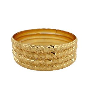 【送料無料】ブレスレット　アクセサリ―　ゴールドgold berzogenes indische bollywood kada armbnder bijouterie 2*6