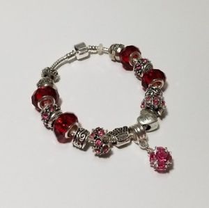 【送料無料】ブレスレット　アクセサリ―　スターリングスネークチェーンブレスレットeuropean sterling silver plated snake chain charm bracelets jewelry