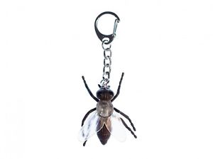 【送料無料】ブレスレット　アクセサリ―　ペンダントキーリングリングバグフライハエflies pendant keyring miniblings ring fly ant bug