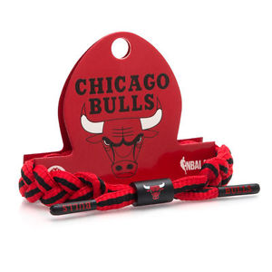 【送料無料】ブレスレット アクセサリ― シカゴブルズロッソネロバスケットrastaclat nba chicago bulls rosso nero basket laccio da scarpe bracciale