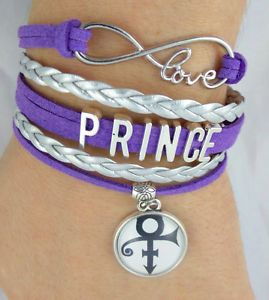 【送料無料】ブレスレット　アクセサリ―　プリンスブレスレットメモリアルジュエリーファンprince bracelet memorial jewelry commemorative jewelry fan gift idea