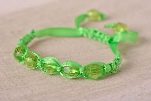 【送料無料】ブレスレット　アクセサリ―　アニオリジナルbracelet beads fancy handmade jewel textile anis original accessory woman