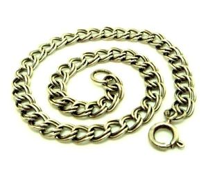 【送料無料】ブレスレット　アクセサリ―　ブレスレットスリムダブルリンクsterling silver charm bracelet slim double curb link 399g 19cm c