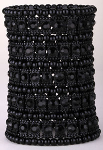 【送料無料】ブレスレット　アクセサリ―　a1 5カフスパーティーstretch cuff bracelet wedding party jewelry gifts women her a1 5 row gold silver