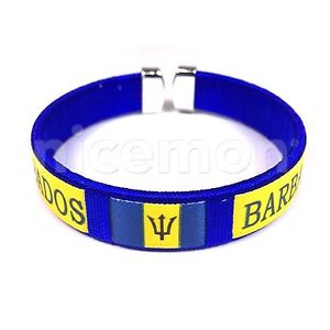 【送料無料】ブレスレット　アクセサリ―　ブレスレットブレスレットマンシェットbarbade national bracelet poignet filet bracelet manchette est caribenne 1sz
