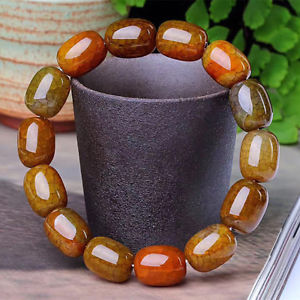 【送料無料】ブレスレット　アクセサリ―　ブレスレットaaa 10*14mmgenuine natural color agate crystal stretch beads bracelet aaa 10*14mm