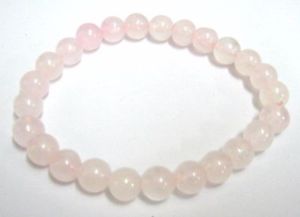 【送料無料】ブレスレット　アクセサリ―　ローズクォーツクリスタルビーズブレスレットファッションエネルギーrose quartz crystal beaded bracelet men women jewelry fashion gift energy love