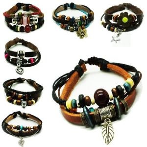 【送料無料】ブレスレット　アクセサリ―　スパイラルブレスレットレザーサーファーサーファービーズ1 spiral bracelet leather surfer surfer beads man woman