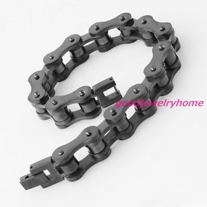 【送料無料】ブレスレット　アクセサリ―　12mmカフスブラックステンレスブレスレット826 13,075円