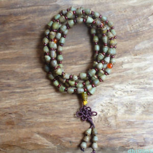 【送料無料】ブレスレット　アクセサリ―　ゴールデンベルビーズブレスレットnatural golden bell bodhi son 108 buddhism bead bracelet