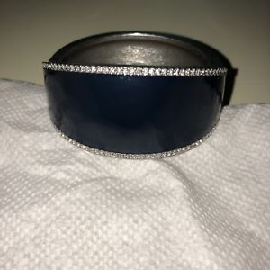 【貨物輸送無料】腕輪 付属物― ソフィアブレスレットネイビーlia sophia oceanique bracelet navy crystal