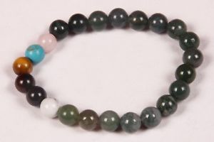 【貨物輸送無料】腕輪 付属物― チャクラビーズゴムブレスレットビーズブレスレット7 chakra smooth plain beads rubber bracelet,beaded bracelet,