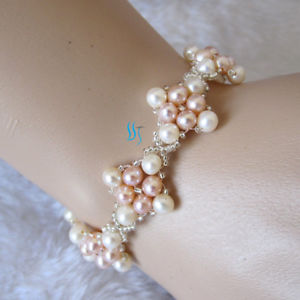 【送料無料】ブレスレット アクセサリ― 75 8 45mmブレスレット more colors75 8 45mm freshwater pearl bracelet ukmore colors