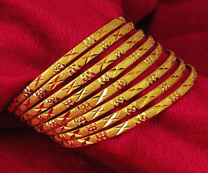 【送料無料】ブレスレット　アクセサリ―　ブレスレットブレスレットパーindien 8pc kada bracelet traditionnel bracelet bijoux taille 2*4,2*6bsg269par