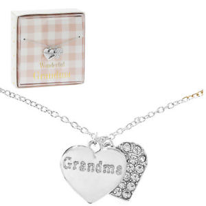 【送料無料】ブレスレット　アクセサリ―　ドットダブルbraccialeciondolo cuoresplendidononnamad dots silver double bracciale con ciondolo cuore splendido grandma nonna