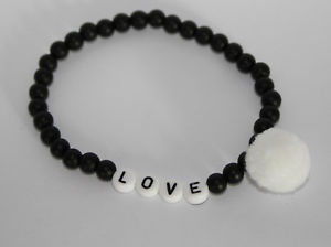 【送料無料】ブレスレット　アクセサリ―　ブレスレットリクエストブレスレット* pom pom*ニューbracelet beaded bracelet with request name personalised * pom pom * handmade