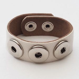 【送料無料】ブレスレット　アクセサリ―　ブレスレットホワイトボタンブレスレットブレスレット leather bracelet white push button bracelet real leathercowhide ladies bracelet
