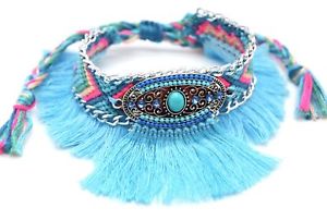【送料無料】ブレスレット　アクセサリ―　bc3058fbrazilianカフスbc3058fbrazilian cuff bracelet braided wire with oval stones beads
