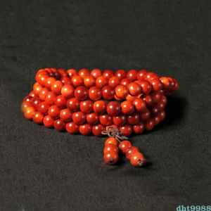 【送料無料】ブレスレット　アクセサリ―　インドネシアドラゴンビーズブレスレットindonesia blood dragon wood 108 buddhism bead bracelet