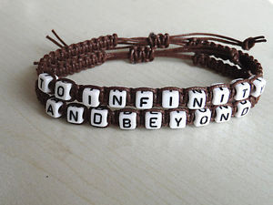 【送料無料】ブレスレット　アクセサリ―　ブレスレットブレスレットcouples bracelets set,his hers bracelet,to infinitty and beyond,anniversary gift