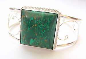 【送料無料】ブレスレット　アクセサリ―　ハンドメイドスターリングシルバーターコイズカフブレスレットhandmade 925 sterling silver gemstone cuff bracelet in turquoise adjustabl ab10