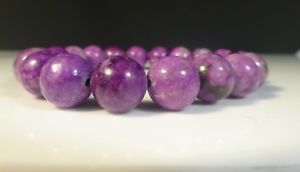 【送料無料】ブレスレット　アクセサリ―　sugiliteジャスパーブレスレット10mmpurple sugilite jasper bracelet therapeutic gemstone 10mm