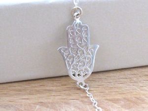 【送料無料】ブレスレット　アクセサリ―　ブレスレットブレスレットシルバーブレスレットハンドファティマhamsa bracelet, silver hamsa bracelet, silver bracelet, hand bracelet, fatima