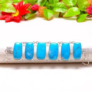 【送料無料】ブレスレット　アクセサリ―　サンタローザターコイズジュエリーブレスレットbeautiful santa rosa turquoise gemstone handmade jewelry bracelet 78 b211 13,305円
